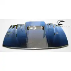 2005-2009 Ford Mustang Spyder 3 Carbon Fiber Hood image - 10