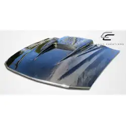 2005-2009 Ford Mustang Spyder 3 Carbon Fiber Hood image - 12