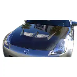 2003-2006 Nissan 350Z Evo Carbon Fiber Hood image - 2
