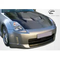 2003-2006 Nissan 350Z Evo Carbon Fiber Hood image - 6