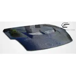 2003-2006 Nissan 350Z Evo Carbon Fiber Hood image - 12