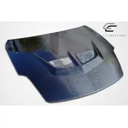 2003-2006 Nissan 350Z Evo Carbon Fiber Hood image - 14
