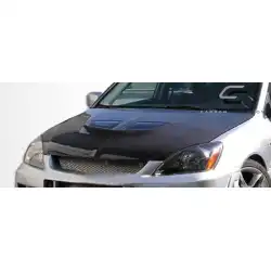 2004-2007 Mitsubishi Lancer Evo Carbon Fiber Hood image - 10