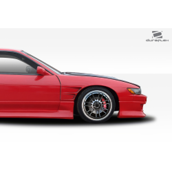 1989-1994 Nissan Silvia S13 Duraflex D-1 Sport Fenders (+30mm)  - 2 Piece image - 3