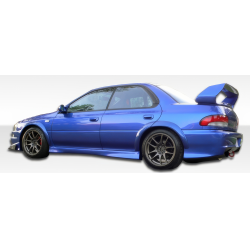 1993-2001 Subaru Impreza Duraflex S-Sport Side Skirts Rocker Panels - 2 Piece image - 1