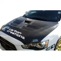 2008-2017 Mitsubishi Lancer / Lancer Evolution 10 Lancer Dritech GT Concept Hood - 1 Piece image - 2