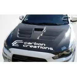 2008-2017 Mitsubishi Lancer / Lancer Evolution 10 Lancer Dritech GT Concept Hood - 1 Piece image - 8