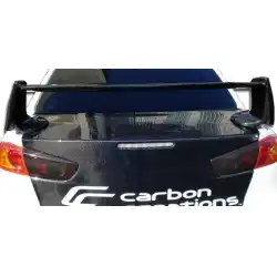 2008-2017 Mitsubishi Lancer / Lancer Evolution 10 Lancer GT Concept Wing Trunk Lid Spoiler - 1 Piece image - 3