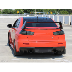 2008-2017 Mitsubishi Lancer / Lancer Evolution 10 Lancer Carbon Creations GT Concept Wing Trunk Lid Spoiler - 1 Piece image - 3