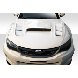 2008-2011 Subaru Impreza 2008-2014 WRX STI Duraflex GT Concept Hood - 1 Piece image - 1