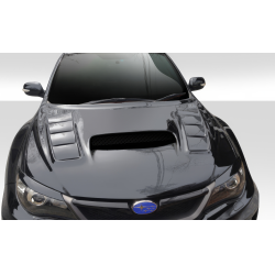 2008-2011 Subaru Impreza 2008-2014 WRX STI Duraflex GT Concept Hood - 1 Piece image - 7
