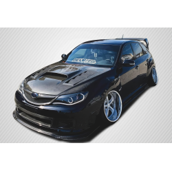 2008-2011 Subaru Impreza 2008-2014 WRX STI Carbon Creations Dritech GT Concept Hood - 1 Piece image - 1