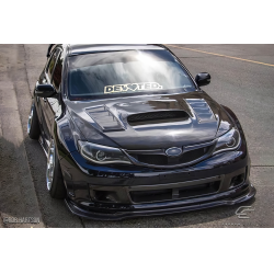 2008-2011 Subaru Impreza 2008-2014 WRX STI Carbon Creations Dritech GT Concept Hood - 1 Piece image - 3