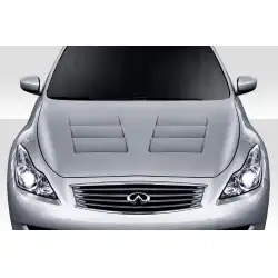 2008-2015 Infiniti G Coupe G37 Q60 GT Concept Hood - 1 Piece image - 1