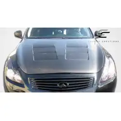 2008-2015 Infiniti G Coupe GT Concept Carbon Fiber Hood image - 18