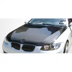 2007-2010 BMW 3 Series OEM Look Carbon Fiber Hood image - 10