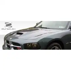 2006-2010 Dodge Charger SRT Look Hood - 1 Piece image - 17