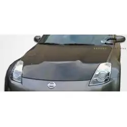 2007-2008 Nissan 350Z OEM Look Carbon Fiber Hood image - 6
