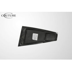 2005-2009 Ford Mustang Couture Polyurethane CVX Window Scoop Louvers - 2 Piece image - 13