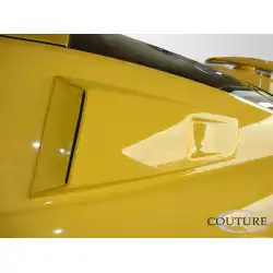 2005-2009 Ford Mustang Polyurethane CVX Window Scoop Louvers - 2 Piece image - 6