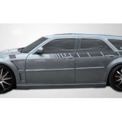 2005-2010 Dodge Magnum Chrysler 300 300C Couture Polyurethane Luxe Side Skirts Rocker Panels - 2 Piece image - 1