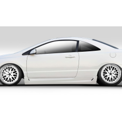 2006-2011 Honda Civic 2DR Duraflex TR-N Side Skirts Rocker Panels - 2 Piece image - 1
