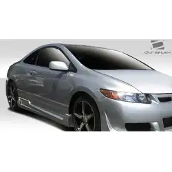 2006-2011 Honda Civic 2DR TR-N Side Skirts Rocker Panels - 2 Piece image - 7