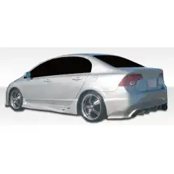 2006-2011 Honda Civic 4DR I-Spec Side Skirts Rocker Panels - 2 Piece image - 3