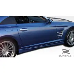 2004-2008 Chrysler Crossfire AMG Look Side Skirts Rocker Panels - 2 Piece image - 5