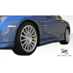 2004-2008 Chrysler Crossfire AMG Look Side Skirts Rocker Panels - 2 Piece image - 9