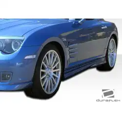 2004-2008 Chrysler Crossfire AMG Look Side Skirts Rocker Panels - 2 Piece image - 11