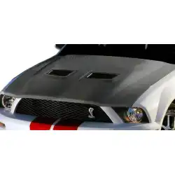 2005-2009 Ford Mustang OEM Look Carbon Fiber Hood image - 2