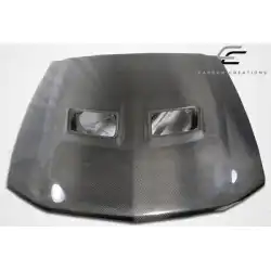 2005-2009 Ford Mustang OEM Look Carbon Fiber Hood image - 6