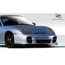 1999-2001 Porsche 911 Carrera 996 C2 C4 and 1997-2004 Porsche Boxster Duraflex GT-2 Look Front Bumper - 2 Piece image - 3