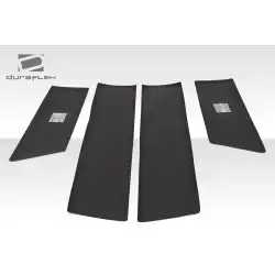 1984-1993 Mercedes 190 W201 Evo 2 Wide Body Door Caps - 4 Piece image - 4