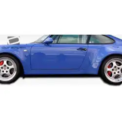 1989-1994 Porsche 964 Turbo Look Side Skirts image - 8