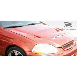 1996-1998 Honda Civic Predator Hood - 1 Piece image - 7