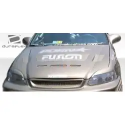 1999-2000 Honda Civic Predator Hood - 1 Piece image - 5