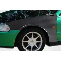 1993-1997 Honda Del Sol OEM Look Carbon Fiber Fender image - 4