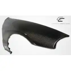 1993-1997 Honda Del Sol OEM Look Carbon Fiber Fender image - 10