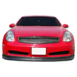 2003-2007 Infiniti G Coupe D-Spec Carbon Fiber Front Lip image - 2
