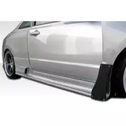 2006-2011 Honda Civic 2DR GT500 Wide Body Side Skirts Rocker Panels - 2 Piece image - 8