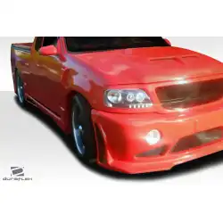 1997-2003 Ford F-150 2DR Extended Cab Platinum Side Skirts Rocker Panels - 4 Piece image - 8