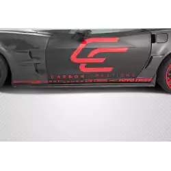 2005-2013 Chevrolet Corvette C6 ZR Edition Side Skirts Rocker Panels - 2 Piece image - 8