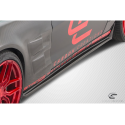 2005-2013 Chevrolet Corvette C6 Carbon Creations ZR Edition Side Skirts Rocker Panels - 2 Piece image - 2