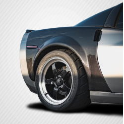 2005-2013 Chevrolet Corvette C6 Carbon Creations ZR Edition Rear Fenders - 2 Piece image - 1