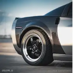 2005-2013 Chevrolet Corvette C6 ZR Edition Rear Fenders - 2 Piece image - 9