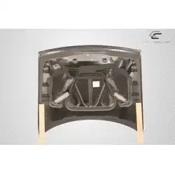 2008-2023 Dodge Challenger SRT Look Hood - 1 Piece image - 4