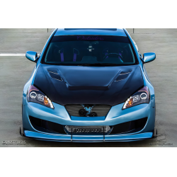 2010-2012 Hyundai Genesis Coupe 2DR Duraflex Circuit Front Bumper - 1 Piece image - 3