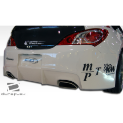 2010-2016 Hyundai Genesis Coupe 2DR Duraflex Circuit Rear Bumper - 1 Piece image - 4